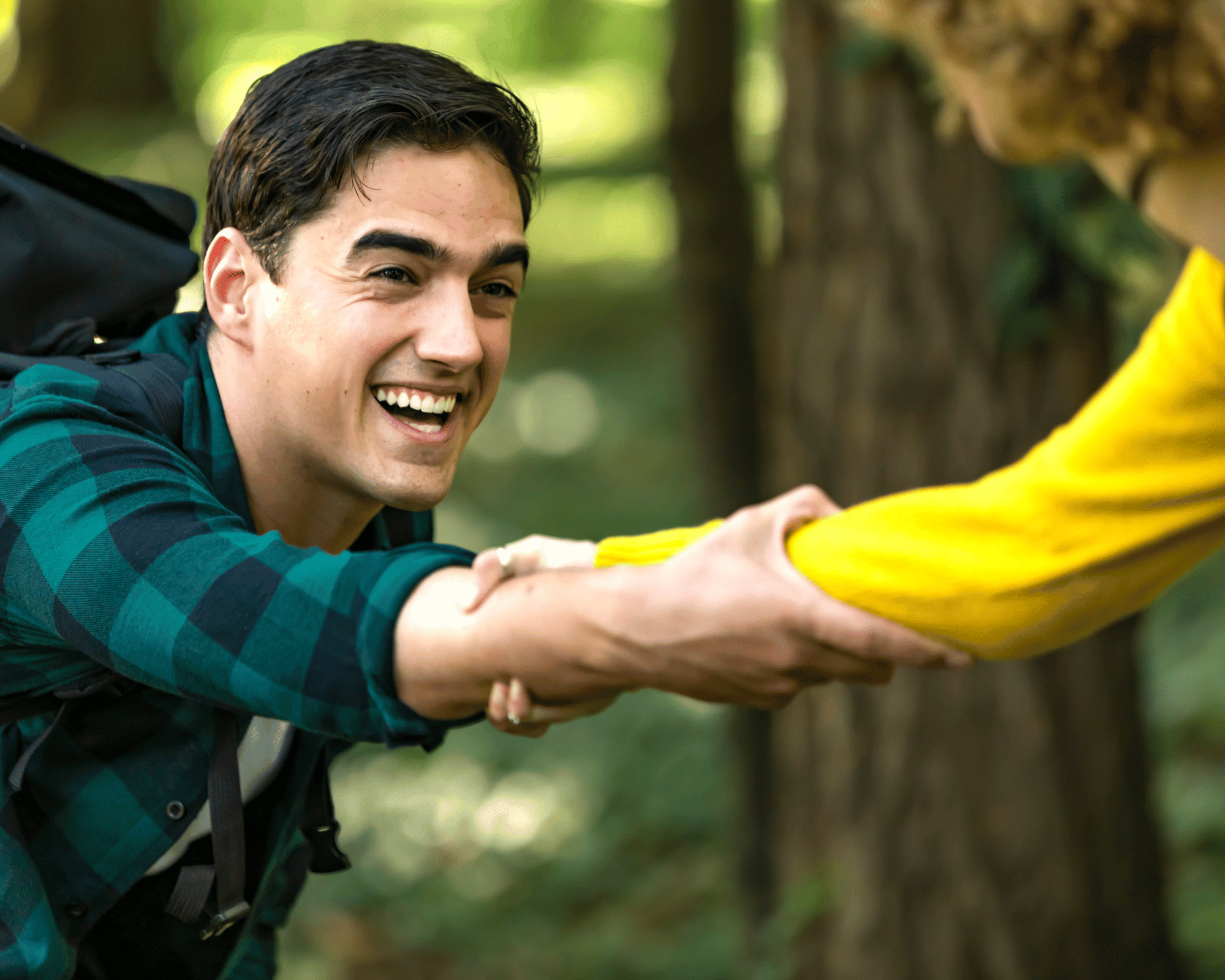 Image of man asking for help to show connection between people pleasing anxiety and fear of everyone being mad at you in Colchester, Connecticut & Virginia