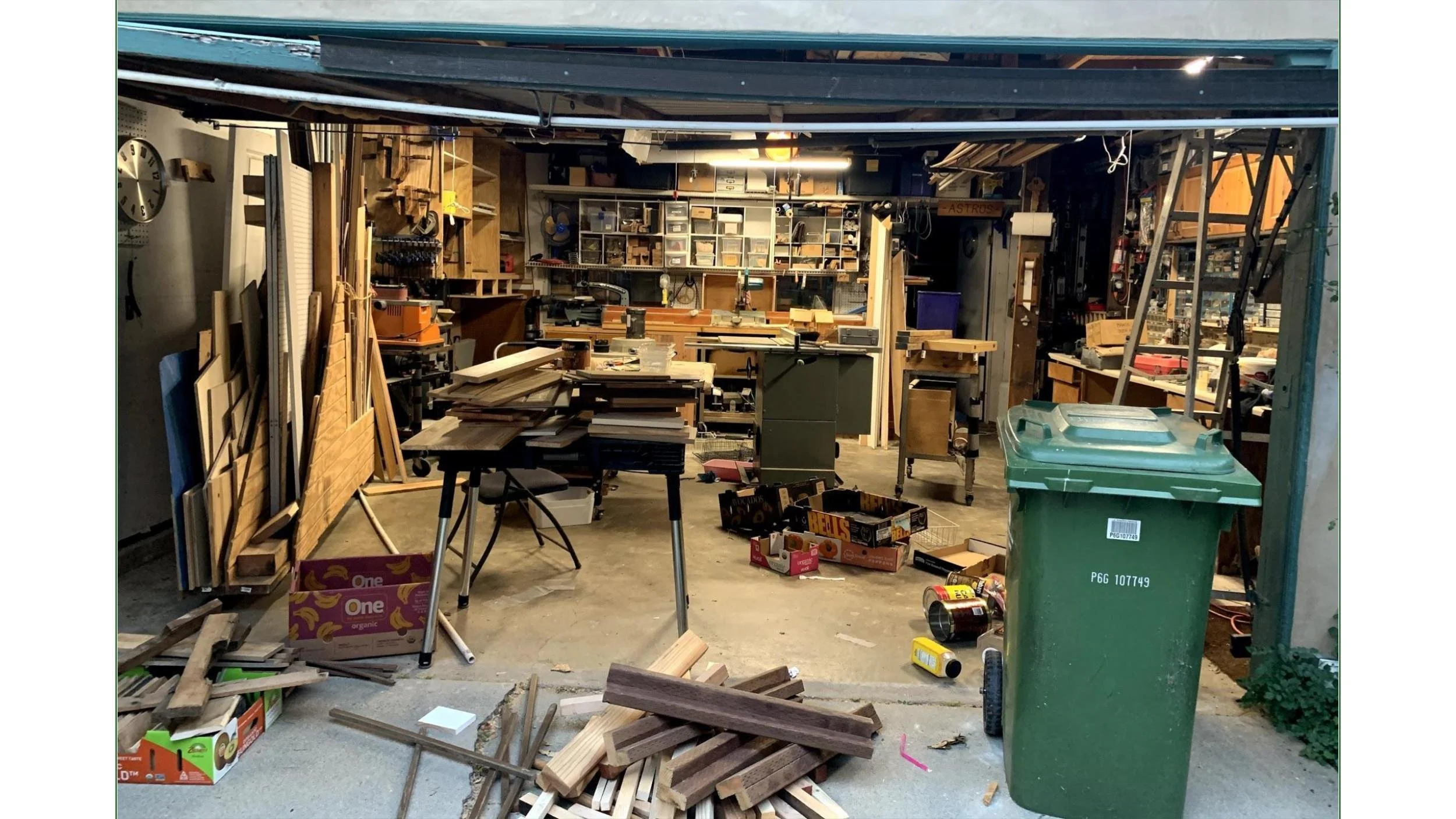 The WoodShop is my home garage that I renovation into a fully functioning woodworking & carpentry shop.