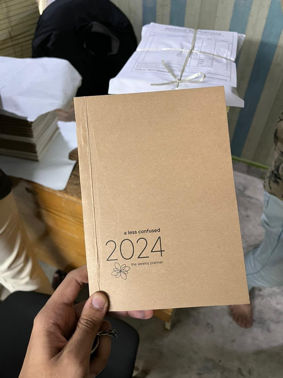 This is the perfect bind, it is supposed to look cleanest (the sample here is a shoddy job) the problem with this one is that it doesn't open fully in the middle.