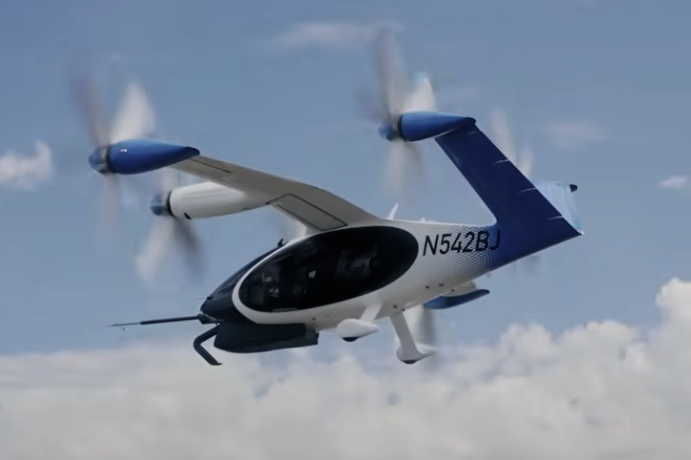 Hydrogen - Electric Vertical Take Off Plane