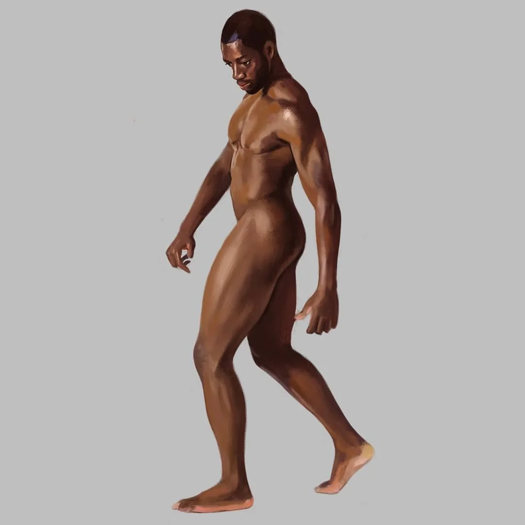 Gesture practice ! 👉Swipe for close-up and process video !⁠
Only used one brush for this one 😇⁠
At the beginning of the year I told myself I wanted to do 100 of those this year, but I only manage to make 5 so far, so I might as well start posting t