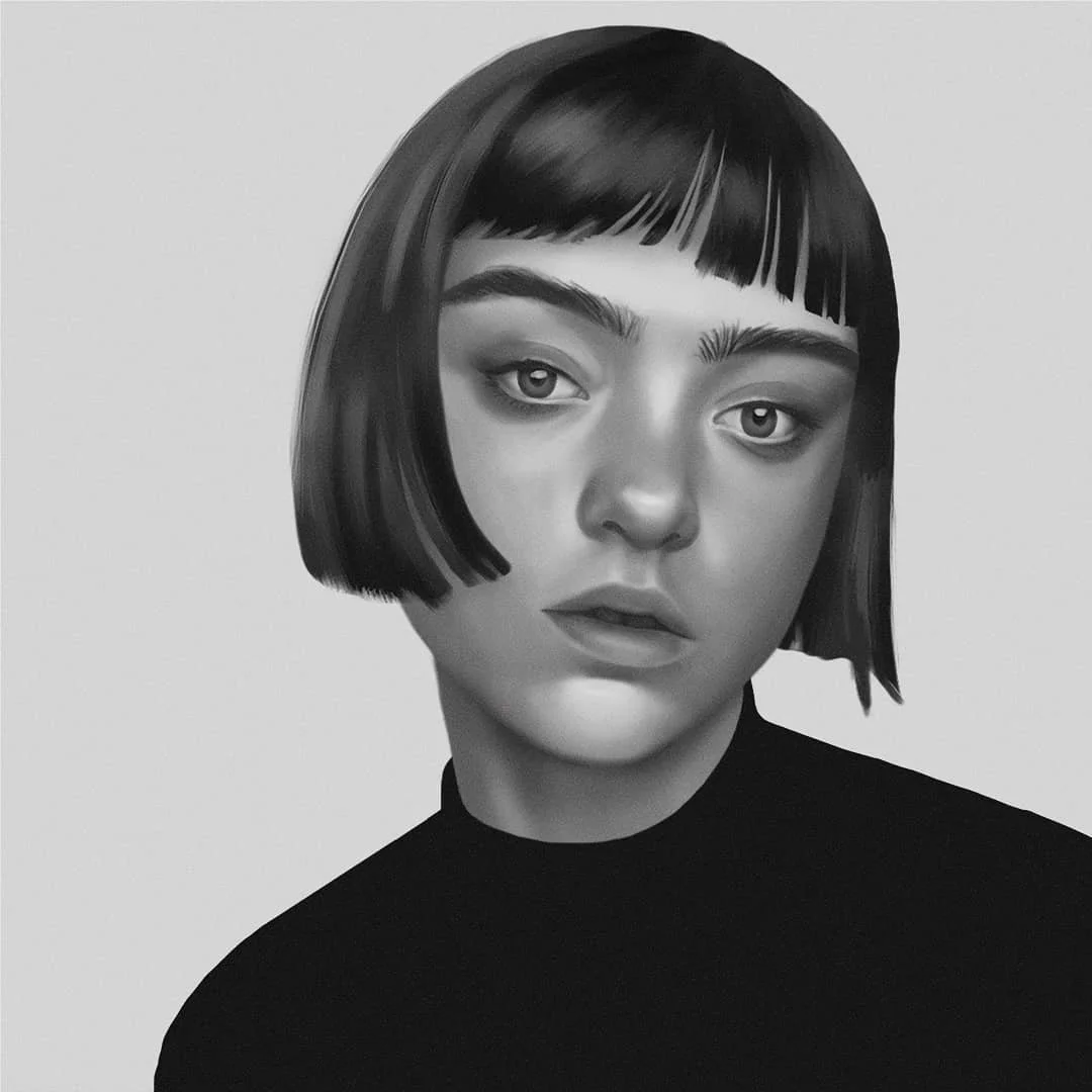 Hey look it's that pinterest girl every artist you follow has already painted ⁠🙃
.⁠
photo study, photoshop⁠
.⁠
ref is @alicevink shot by @alessioalbi⁠
go check them out :)⁠
.⁠
#digitalsketch #digitalart #sketch #illustration #digitalartist #digitalp