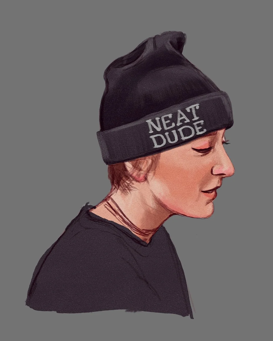 Jenna in the dog train video again. ⁠
I'm really digging her 12-year-old-boy outfits these days. Fashion icon if you ask me.⁠
.⁠
#jennamarbles #fanart #jennamarblesfanart #digitalsketch #digitalart #surfaceproart #sketch #illustration #surfacepro #kr