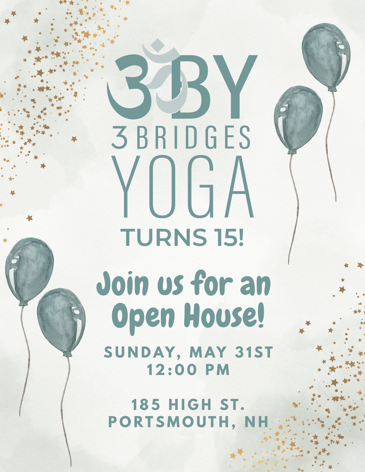 15TH ANNIVERSARY OPEN HOUSE!