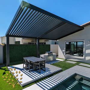Aluminum patio covers in Las Vegas
