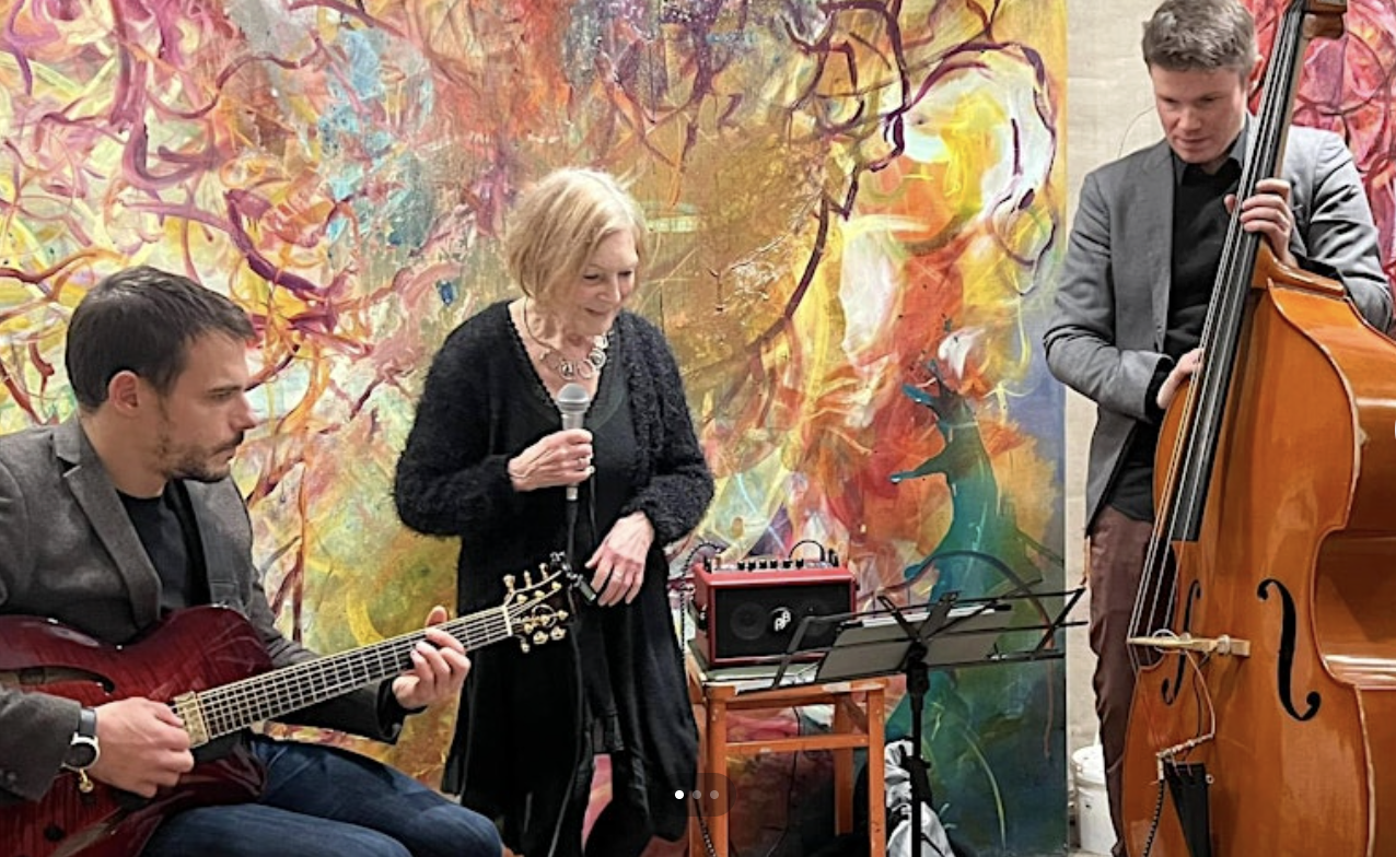 Art & Jazz Salon: Winter Party Drinks, Live Music & Open Studio