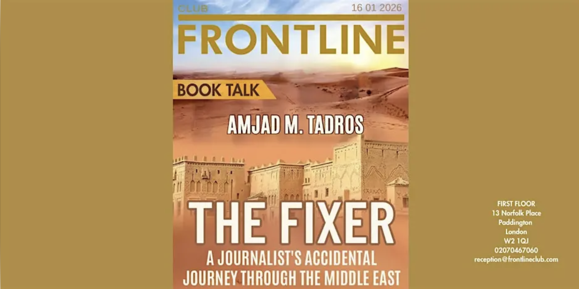 Book Talk: The Fixer