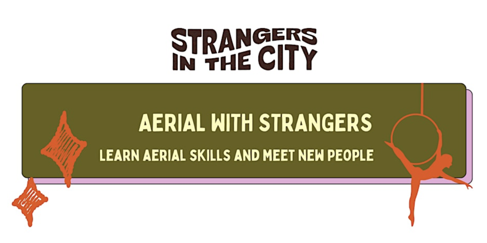 Aerial Yoga with Strangers