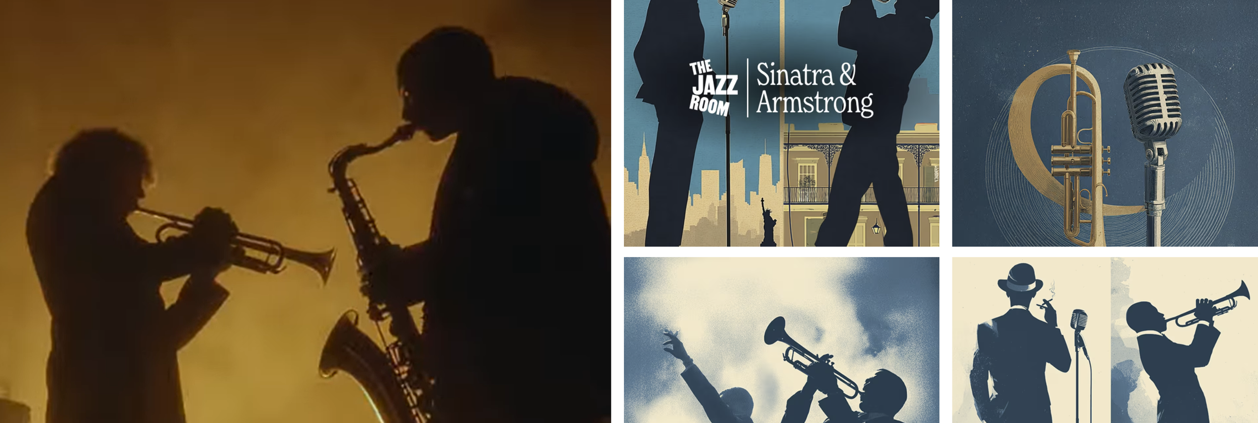 The Jazz Room: A Frank Sinatra & Louis Armstrong Tribute