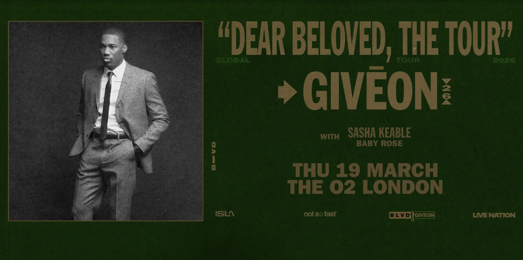 GIVĒON “Dear Beloved, The Tour”