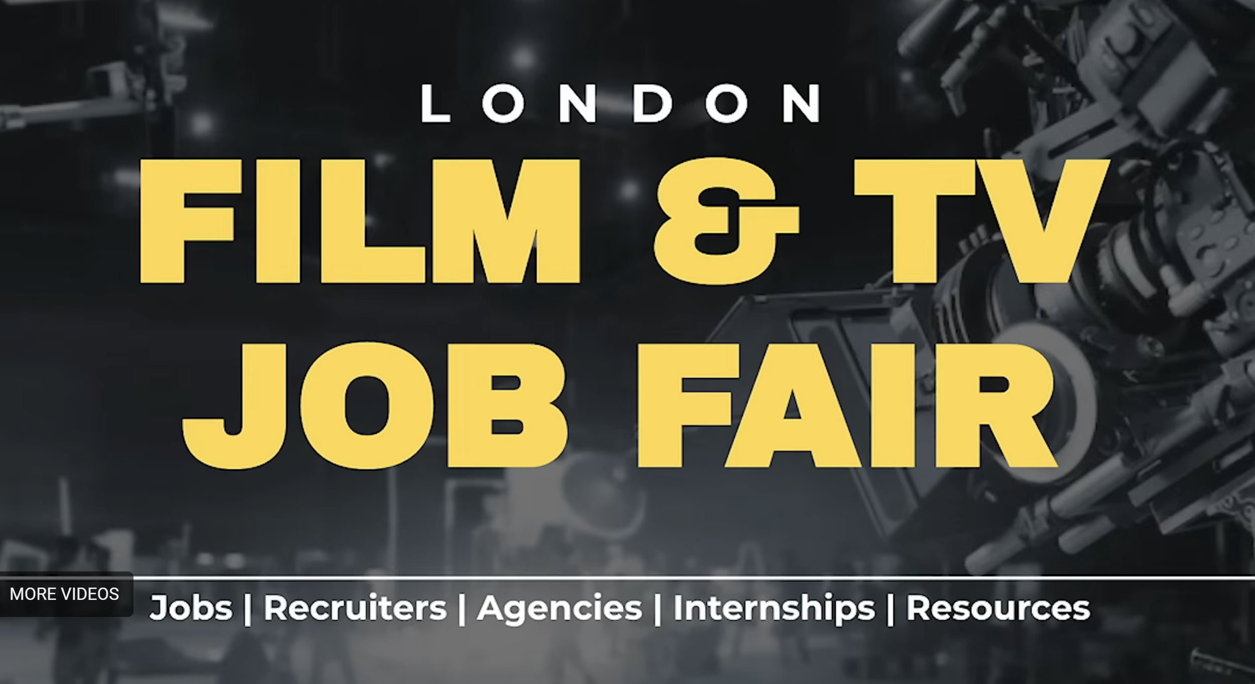 London Film and TV Job Fair
