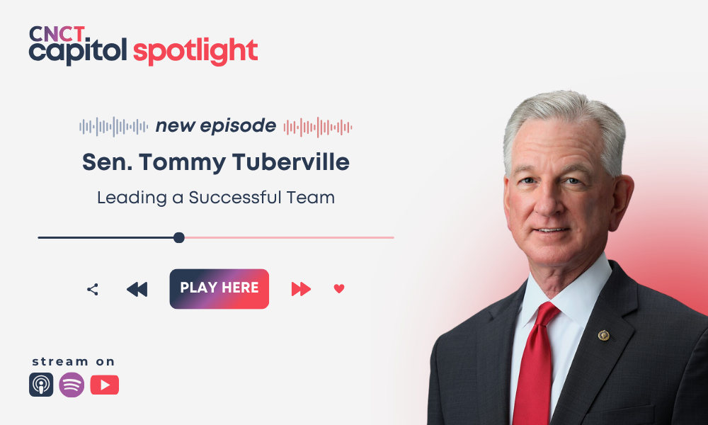 Sen. Tommy Tuberville episode art