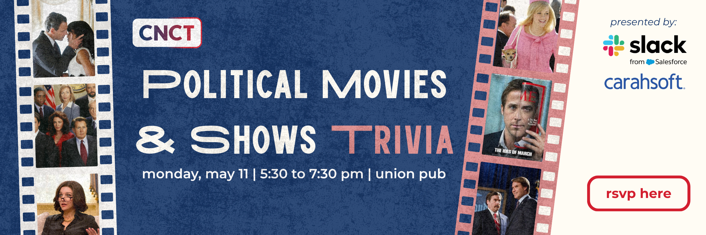 Political Shows & Movies Trivia banner