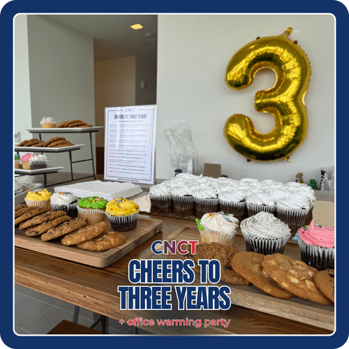 CNCT's Three Year Anniversary