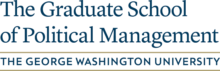 George Washington University, Graduate School of Political Management logo