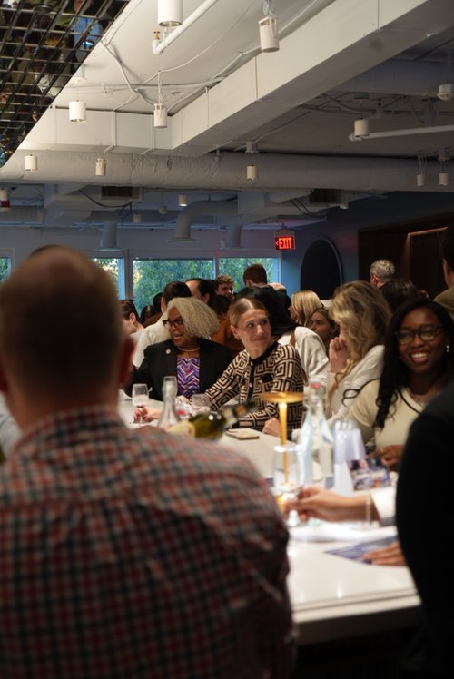 Guests mingling at a CNCT reception