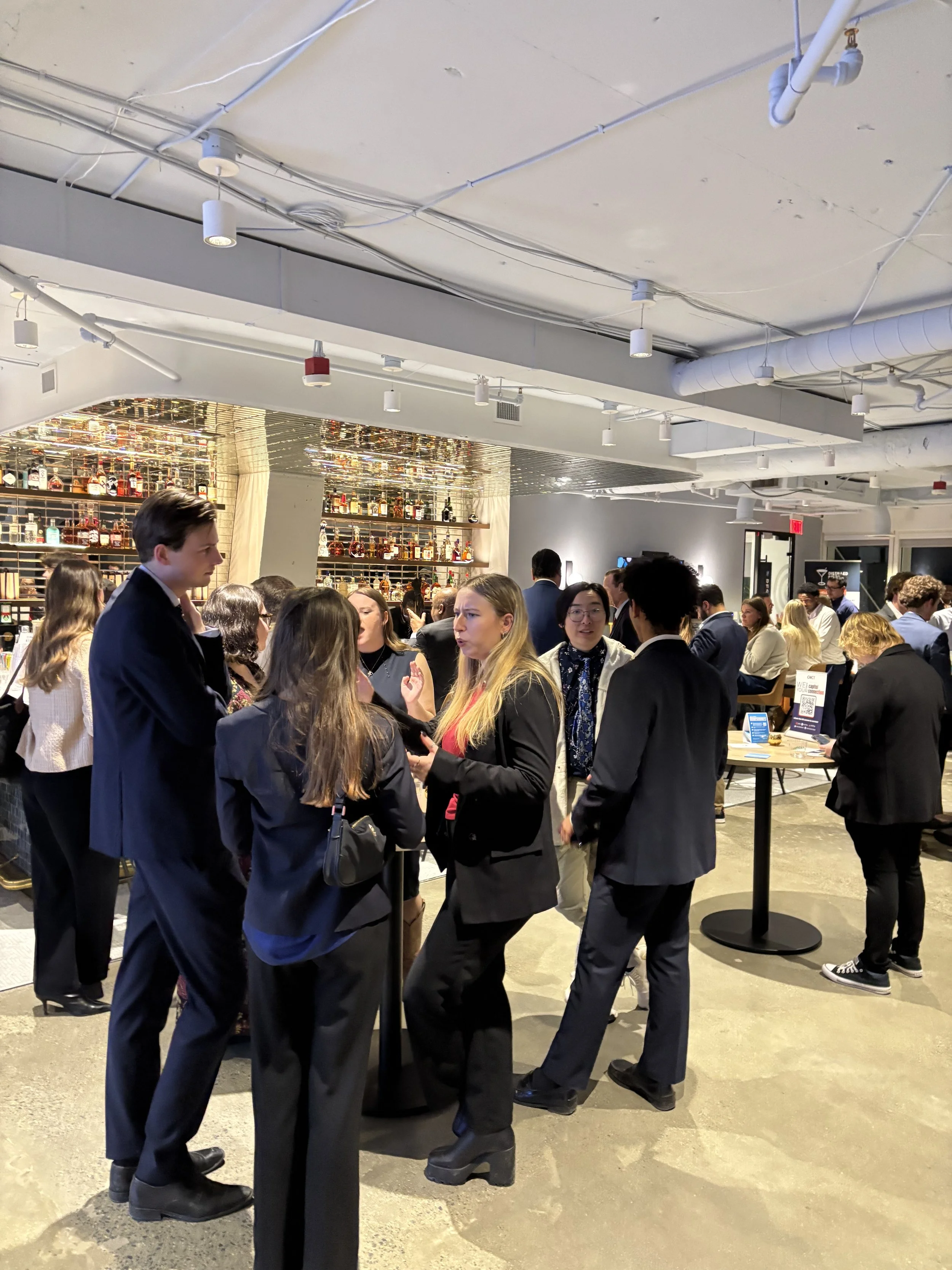 DiSCUS reception attendees