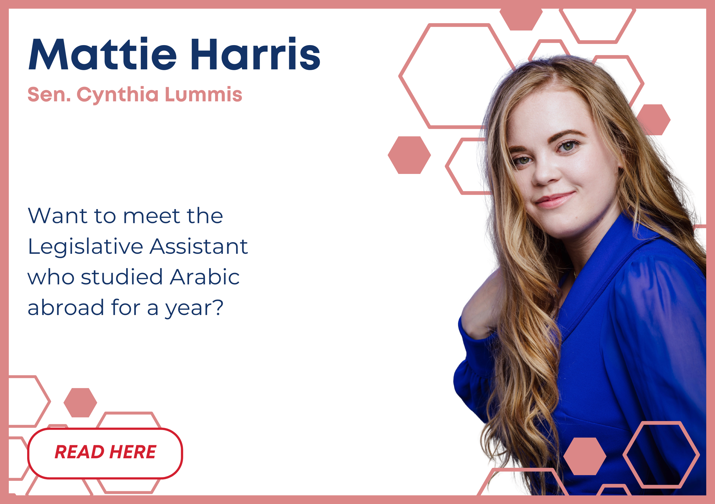 Mattie Harris, Legislative Assistant, Sen. Cynthia Lummis