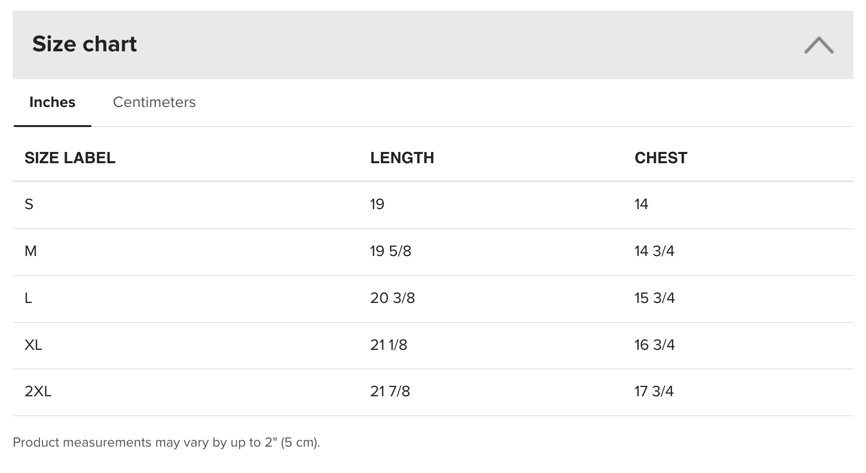 Size Guide Greedy Bi T Shirt.png