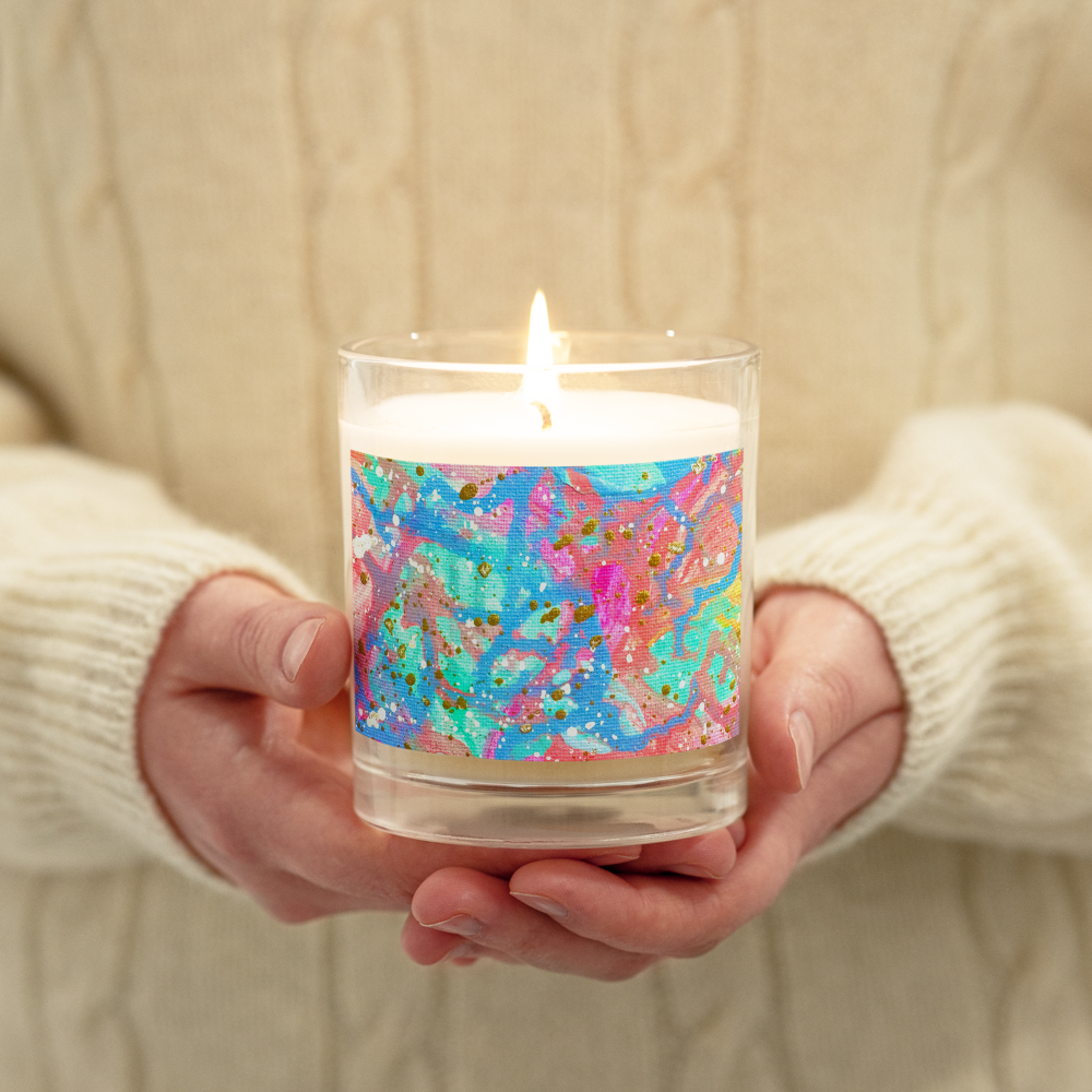 'Celebrity' Glass Jar Soy Wax Candle