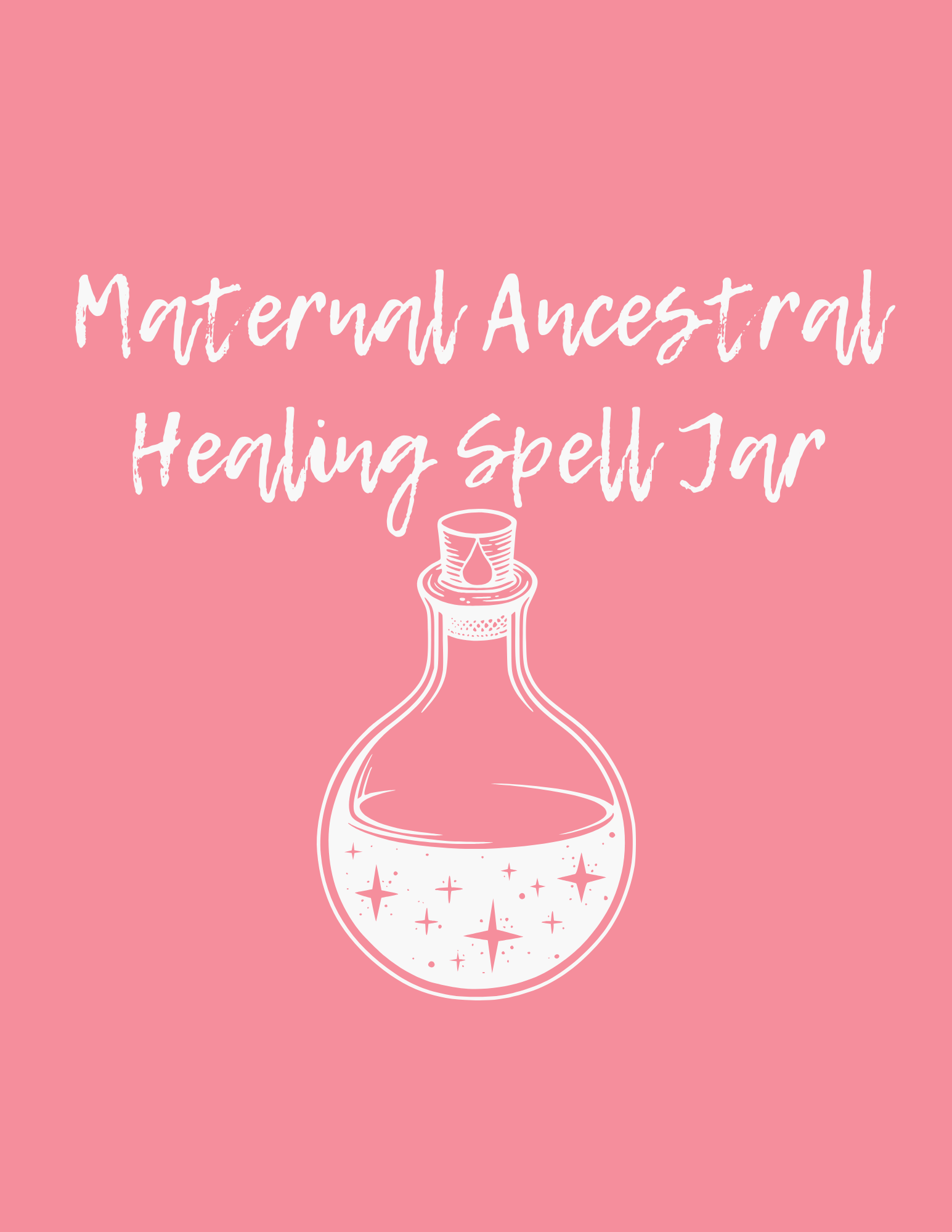Maternal Ancestral Healing Spell Jar