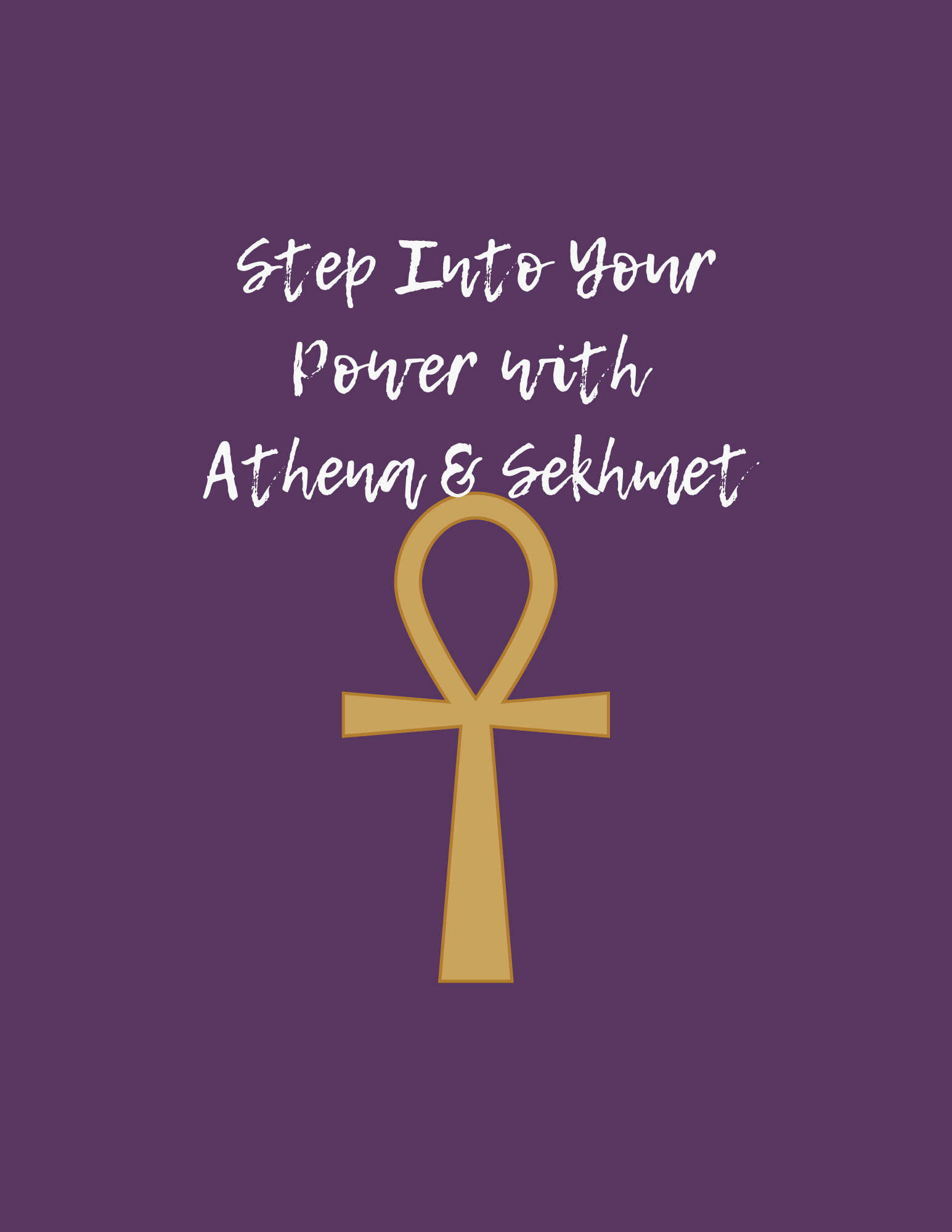 Step Into Your Power with Athena and Sekhmet