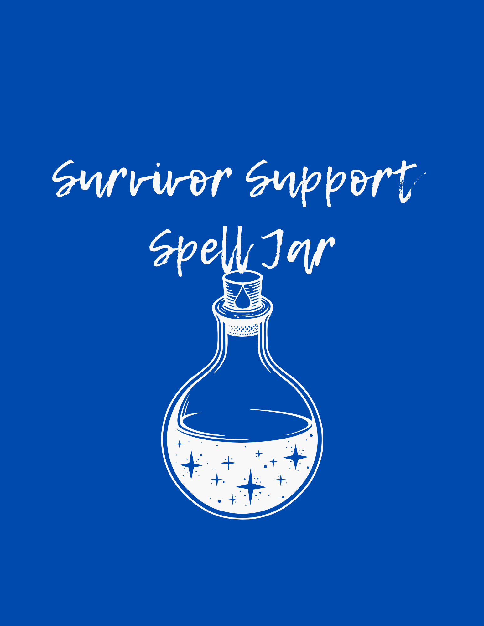 Survivor Support Spell Jar Printable
