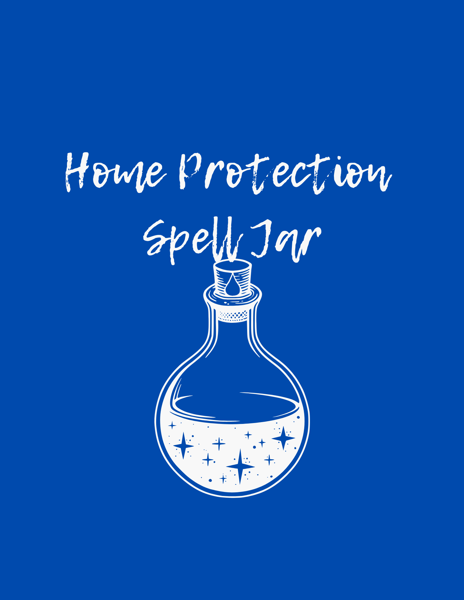 Home Protection Spell Jar Download