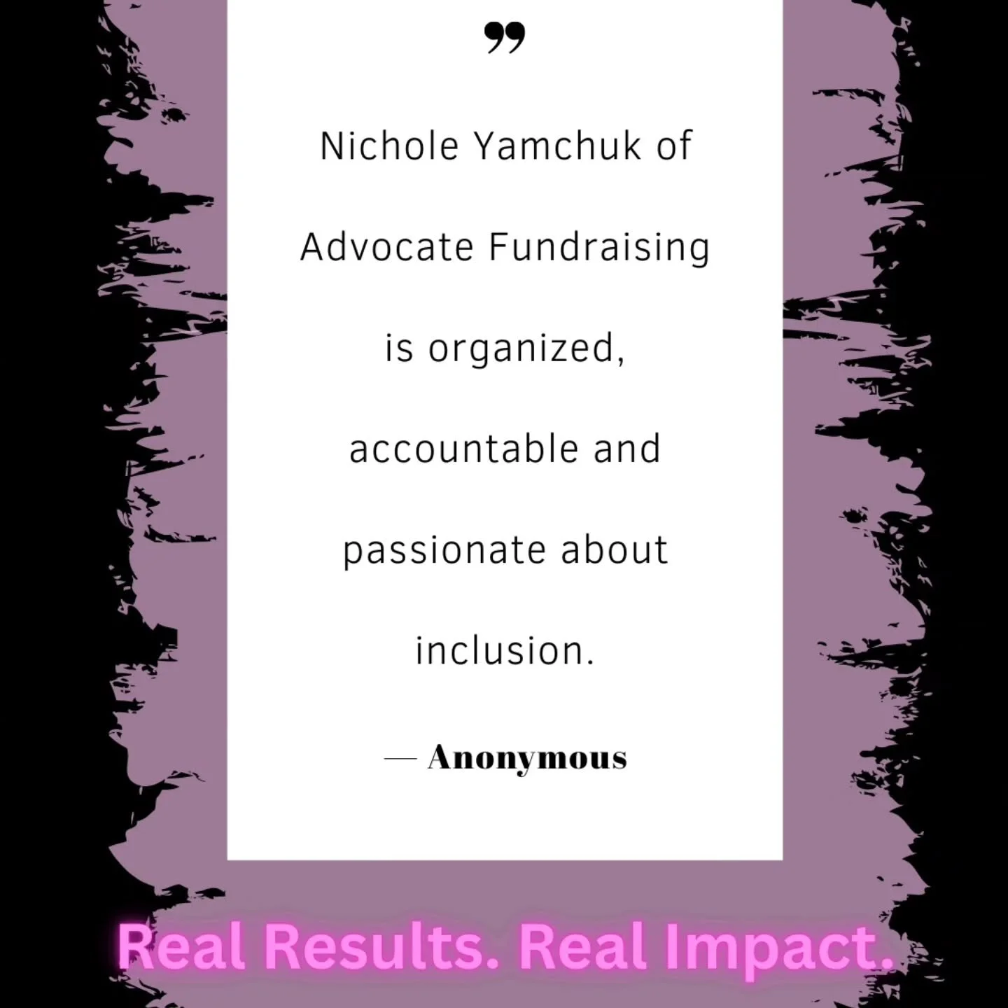 Grateful to be seen this clearly. 💬
This anonymous testimonial from a past client captures the heart of Advocate Fundraising’s approach: organized, accountable, and rooted in inclusion.
We don’t just talk strategy—we build system