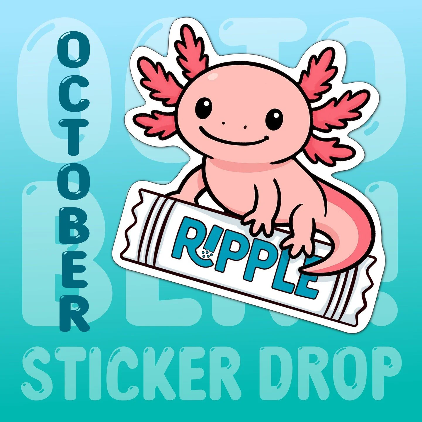 Sending some (bud)tender loving care to our dispensary friends with Ella (or Bob &mdash; there was an office dispute over the name) the Axolotl.