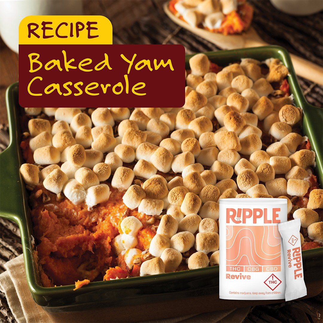 Preheat oven to 350&deg; and grease a 9 x 13&rdquo; baking dish. Place sweet potatoes in a large pot and cover with water. Bring to boil, then reduce heat and simmer until the sweet potatoes are tender, about 15 minutes.

Drain and let cool slightly,