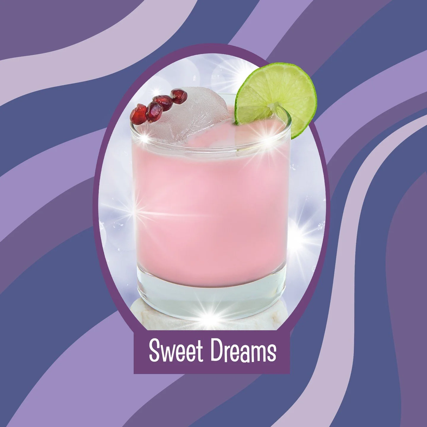 &frac14; cup pineapple juice
&frac14; cup pomegranate juice
1/2 cup coconut milk (Sub seltzer for coconut�milk to make it a spritz!)
1 tbsp fresh lime juice
1 packet Ripple Sleep

Combine all ingredients with ice in a mixer and shake well. Pour into 