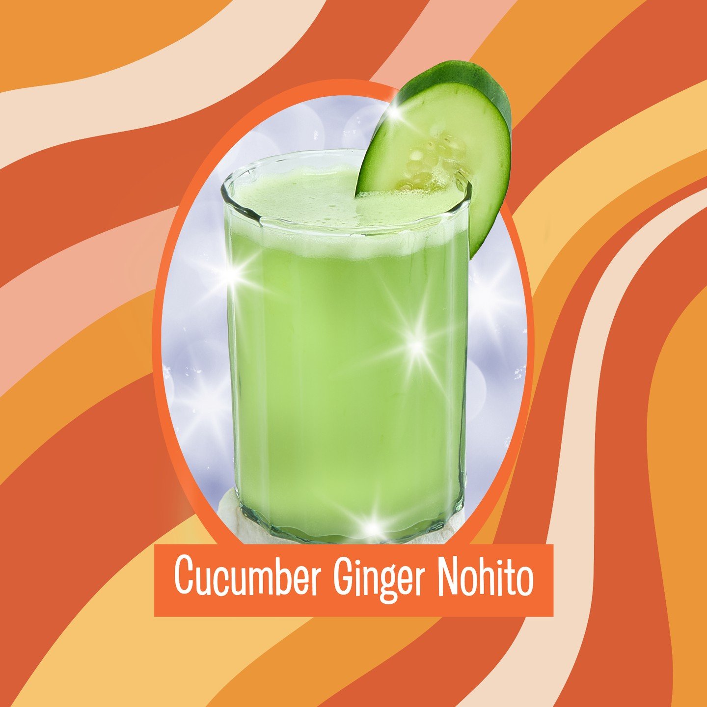 1 cucumber, sliced
2 inches ginger root, sliced
3 tbsp lemon juice
1 1/2 tsp honey
Seltzer
1 packet Ripple Revive

Blend the cucumber, ginger, honey, lemon juice, and Ripple until pureed. Strain into a glass over ice. Top with seltzer and garnish wit