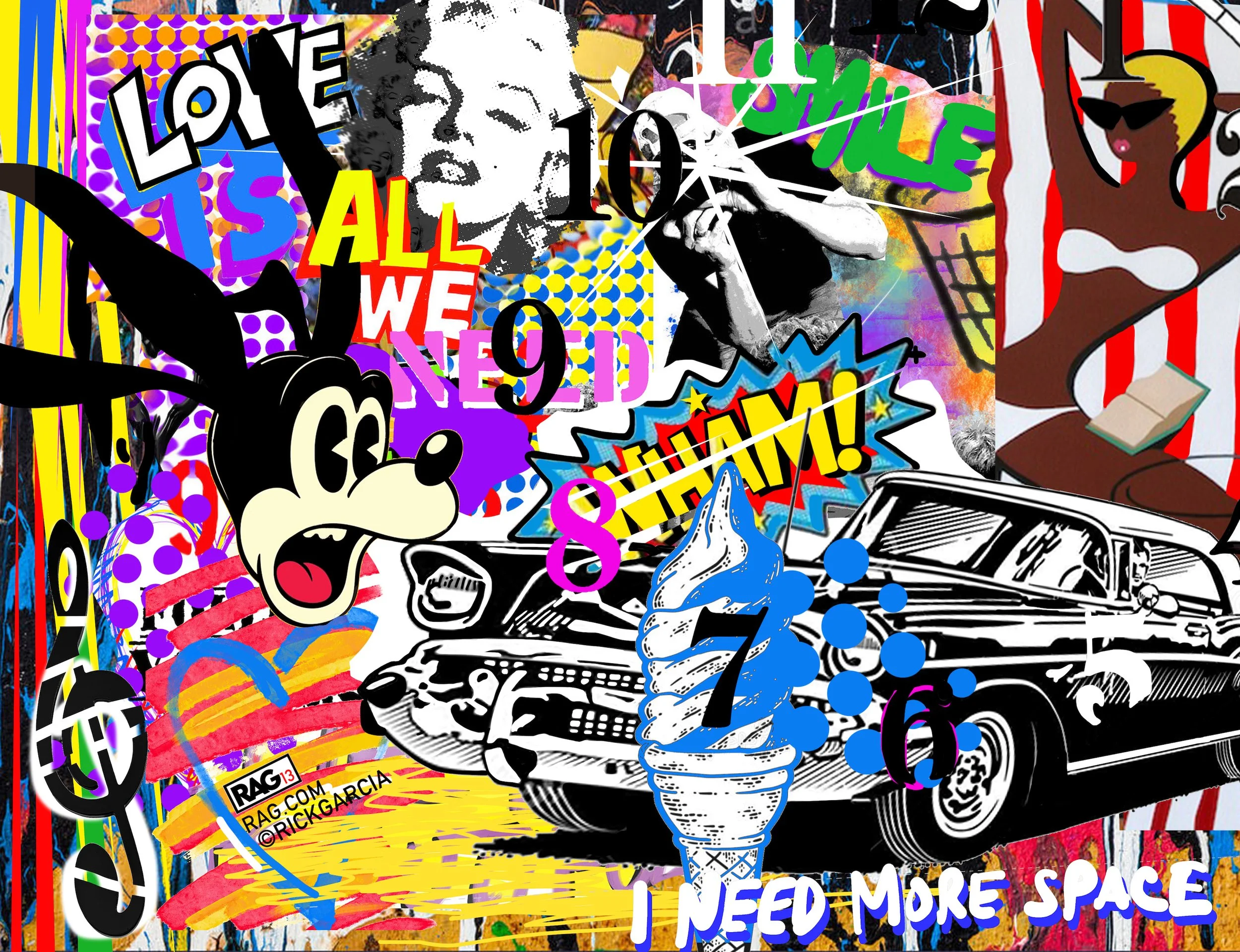 " '57 CHEVY ICE CREAM" TRI-BLEND — GALLERY13