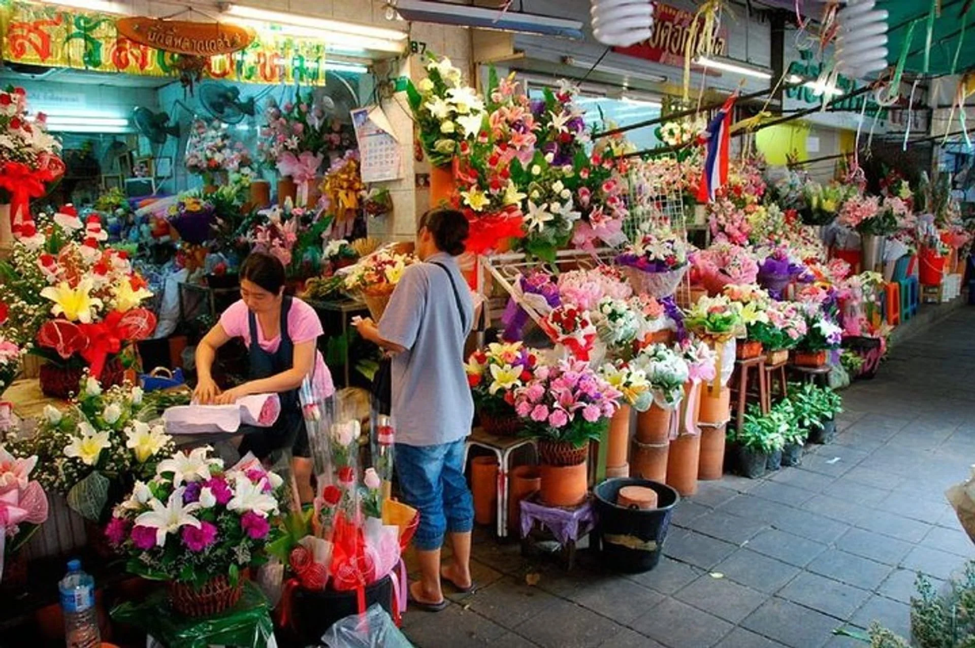 Pak Khlong Talat Flower Market
