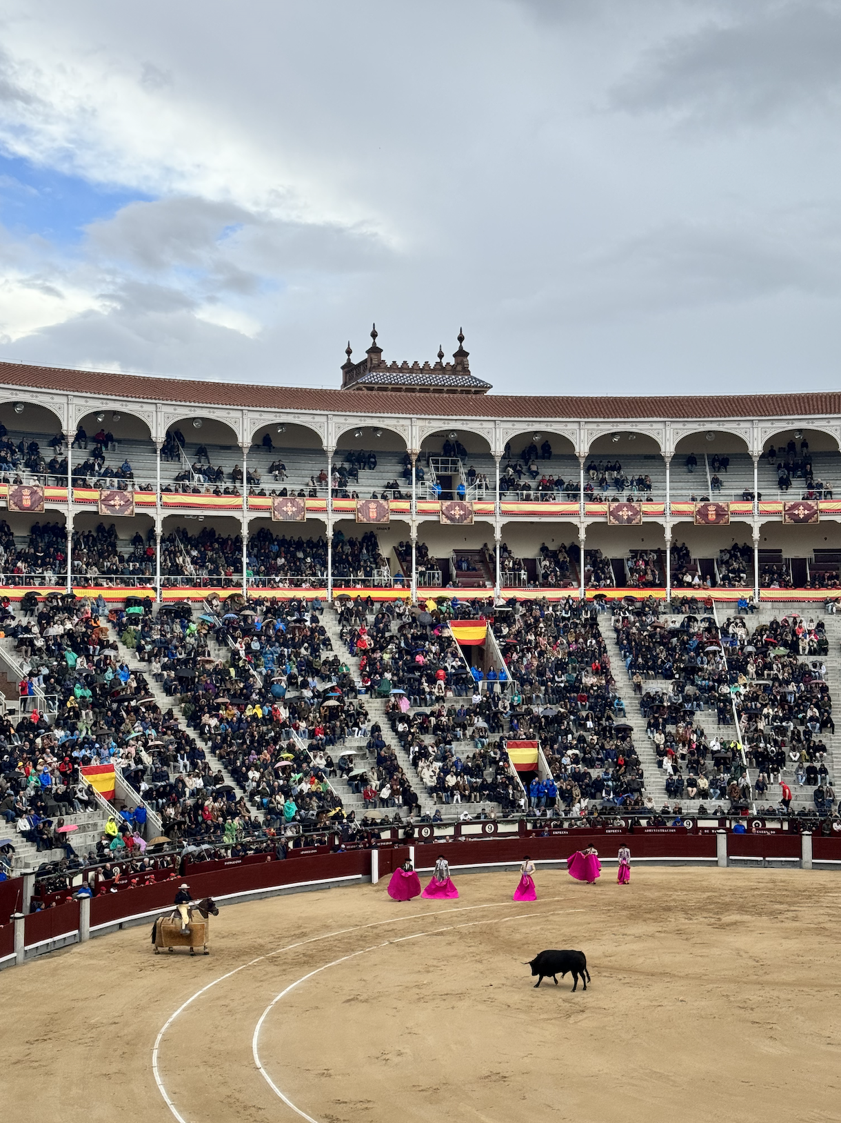 Bullfight at Plaza De Toros De Las Ventas