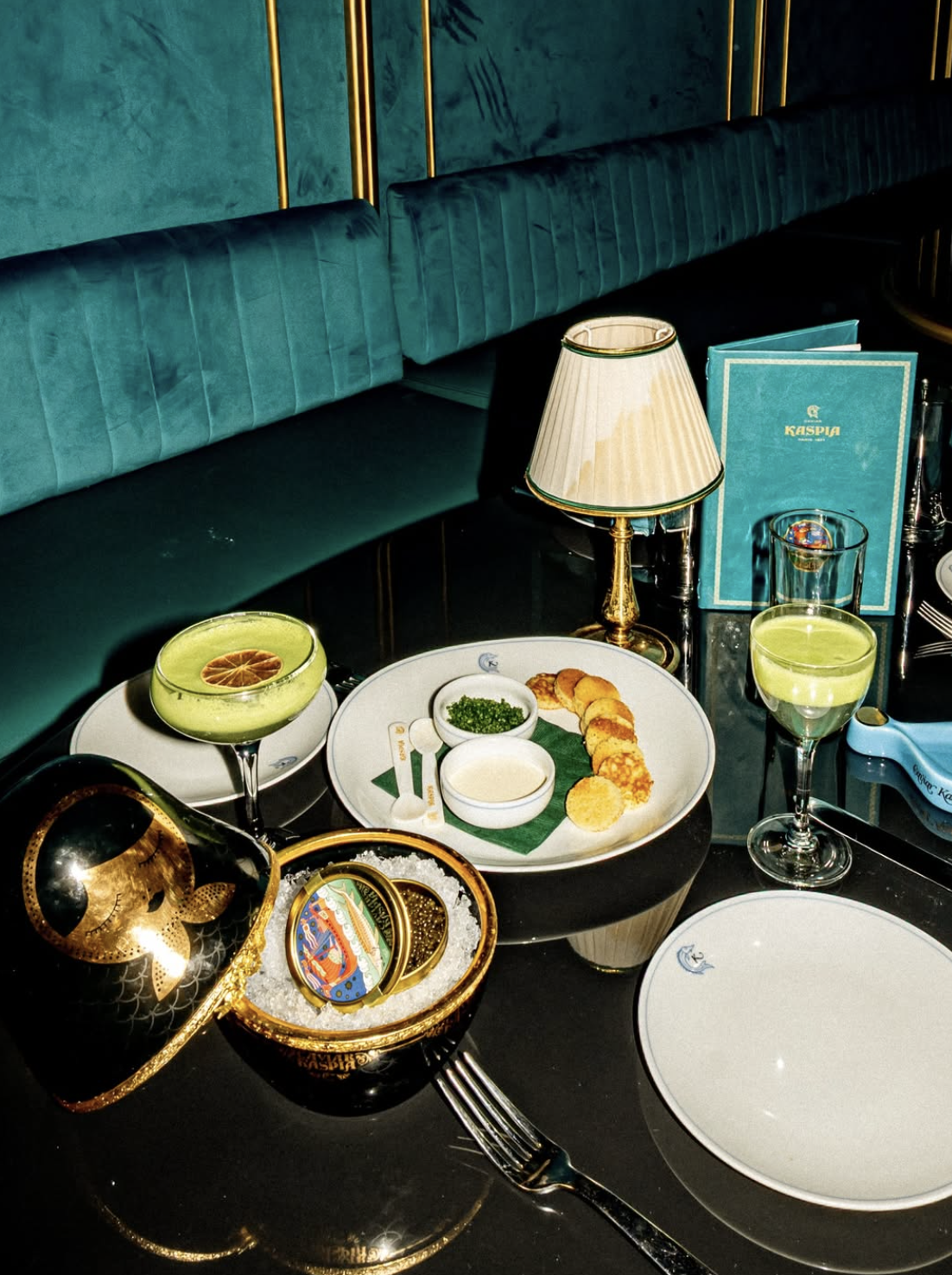 Caviar Kaspia at The Jade Room