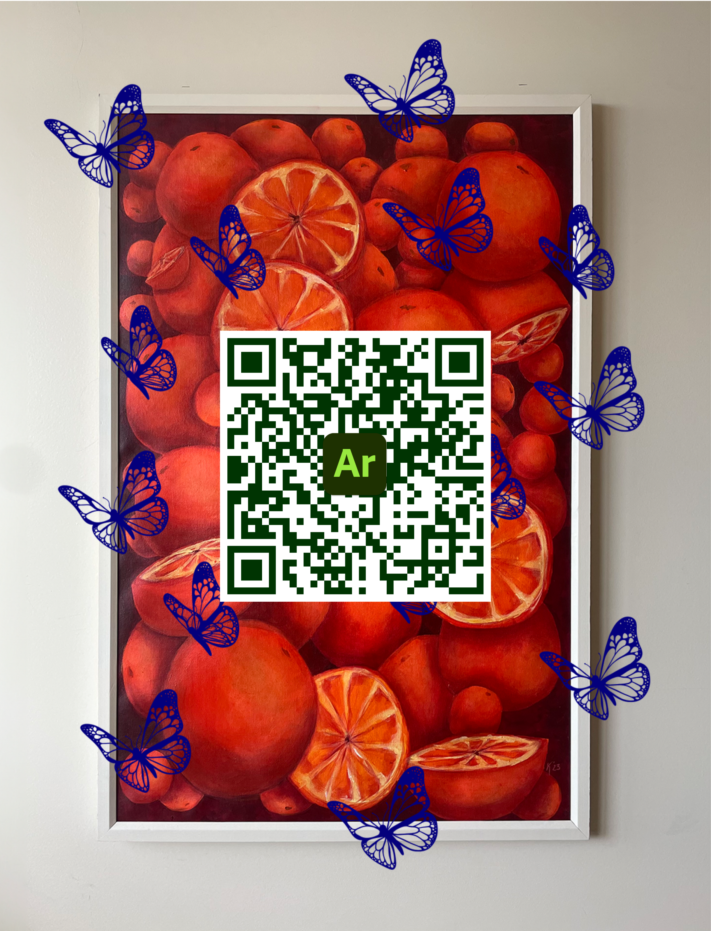 Oranges AR mockup and QR code.png
