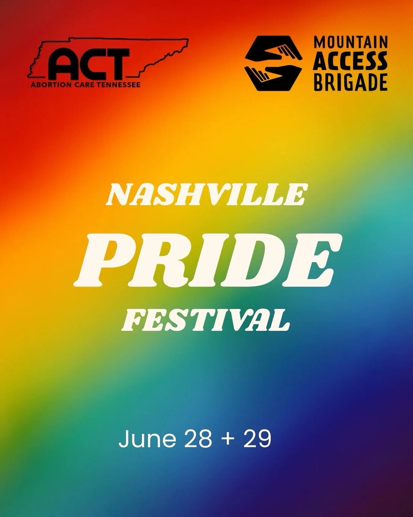 🏳️&zwj;⚧️🏳️&zwj;🌈NASHVILLE PRIDE WEEKEND IS HERE🏳️&zwj;🌈🏳️&zwj;⚧️

Come catch us at our table this weekend over Nashville Pride for some new and exclusive Pride merch, to learn more about our services, and to celebrate our collective queerness 