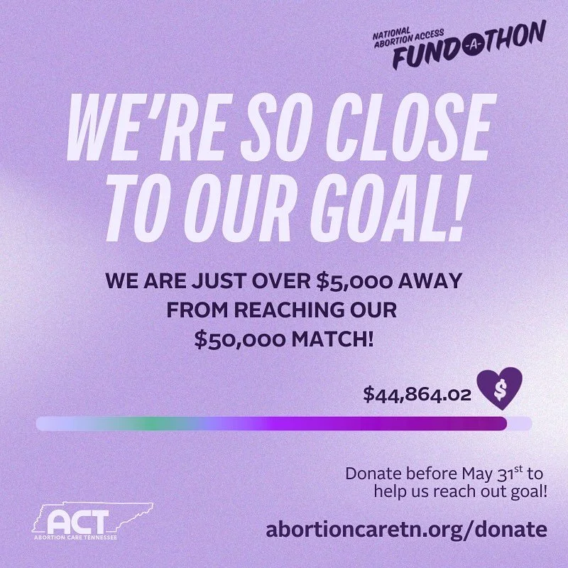 💸11 DAYS LEFT TO REACH $50K💸

Fund-a-thon has almost wrapped, and we are sooooooo close! Y&rsquo;all have been AMAZING helping us get where we are&mdash;now we&rsquo;re just under $5,000 away from reaching our goal! 

Reminder that all donations ma