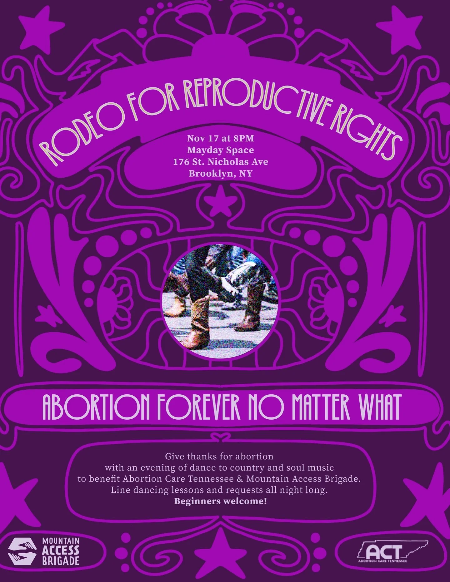 🪩TICKETS STILL AVAILABLE MONDAY 11/17 IN NYC🪩

If you don&rsquo;t have your ticket yet, ticket sales end ⏰ MONDAY AT NOON ⏰ and we unfortunately will not be able to offer night-of tickets at the door. This is due to the nature of the event and the 