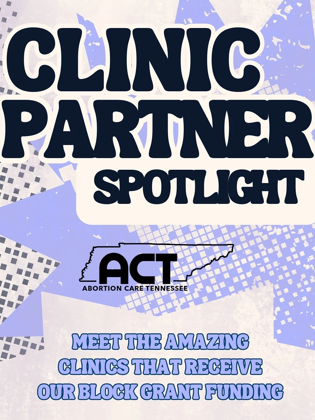 🤩CLINIC PARTNER SPOTLIGHT🤩

Before this year ends, we wanted to give it up for the clinics and abortion providers who make this work possible. We&rsquo;re highlighting the 5 clinics that receive our block grant funding so that y&rsquo;all can know 
