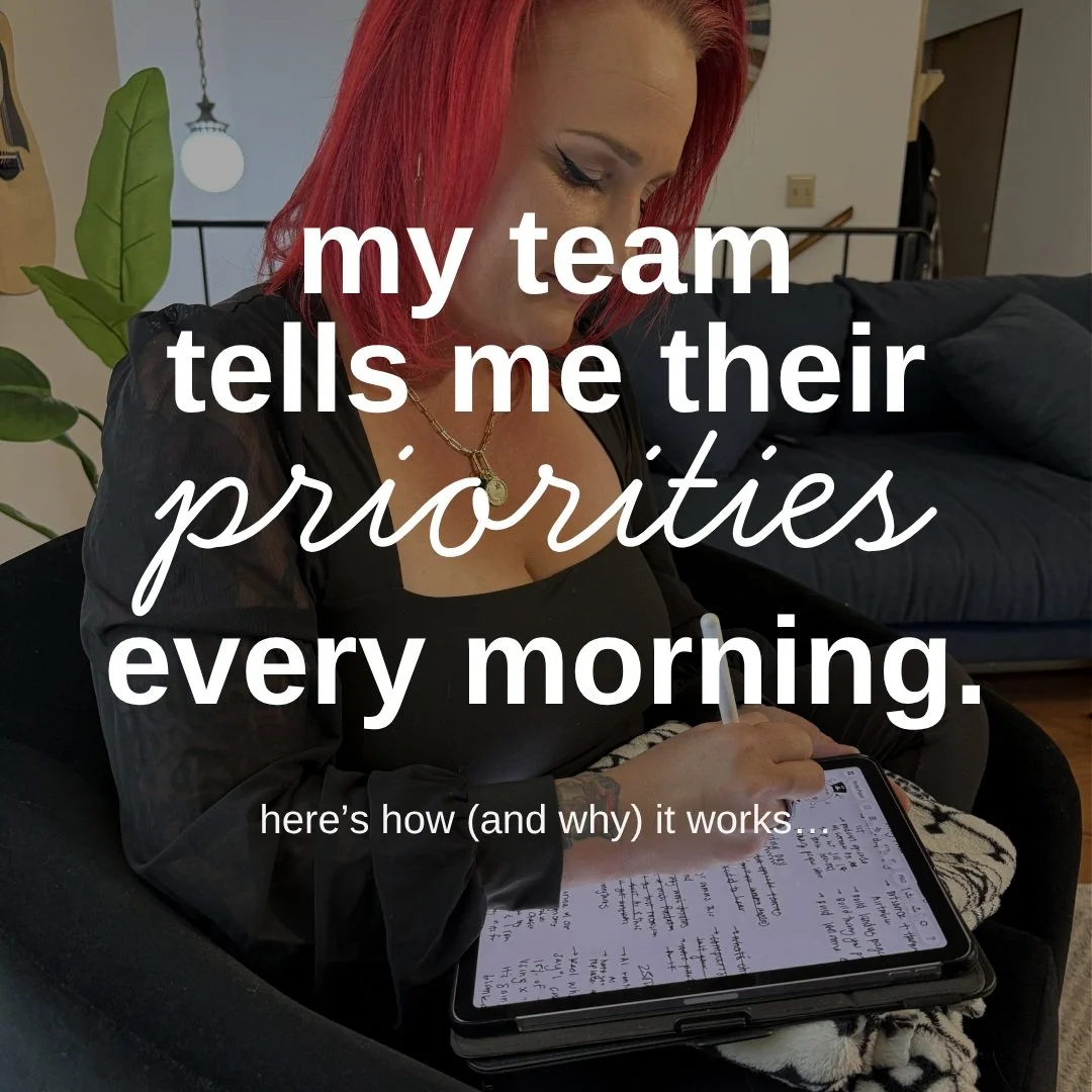 Tired of finding out about problems right before the deadline from your team? This one Slack habit fixes that...

1️⃣ Create a private channel called #checkin-checkout
2️⃣ Post your check-in and check-out format, then pin it to the top
3️⃣ Tell your 