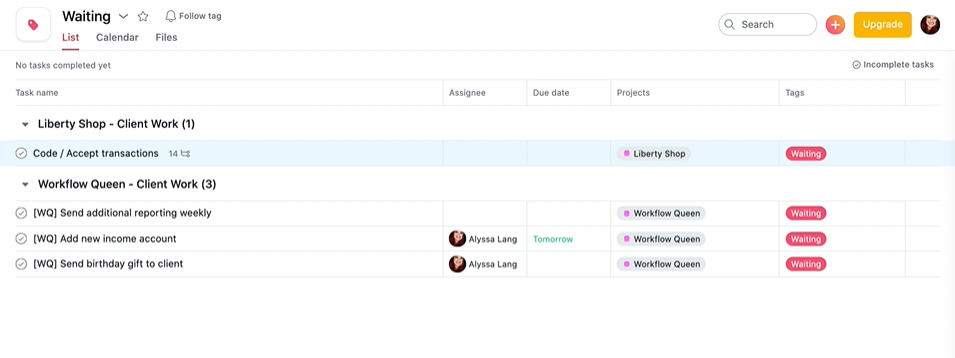 How to Leverage Tags in Asana for Maximum Organization (Without ...