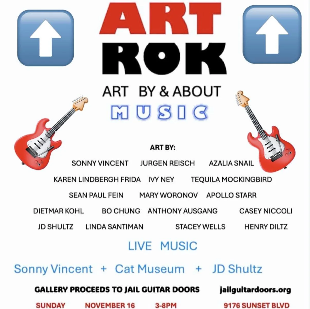 Nov. 16th, 2025. Pop-Up Gallery on the Sunset Strip, LA. Curated by Roy Rogers Oldenkamp.