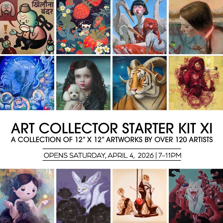 April 4th, 2026. 'Art Collector Starter Kit XI' Corey Helford Gallery, curated by Sherri Trahan