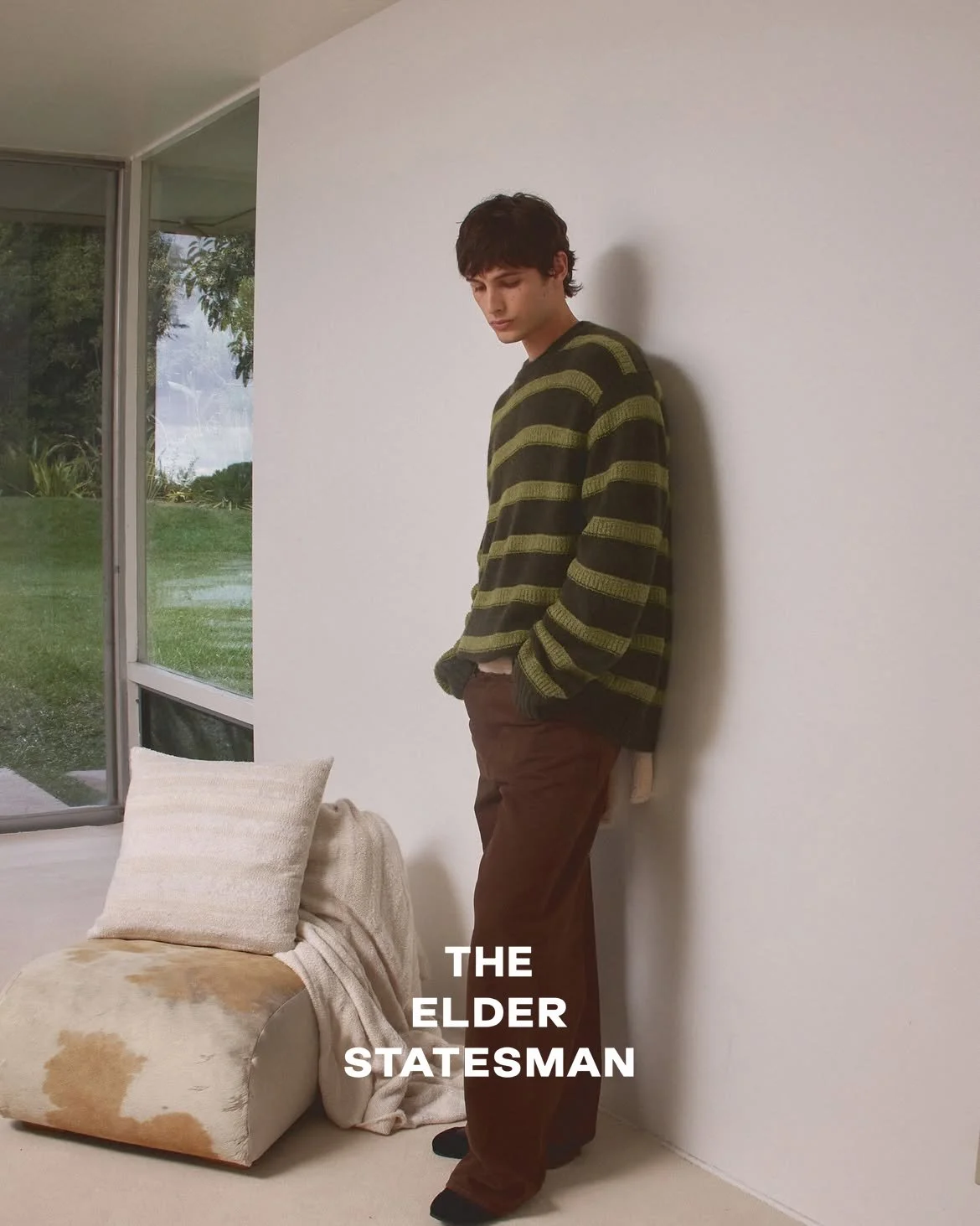 THE ELDER STATESMAN MENSWEAR SPRING 26