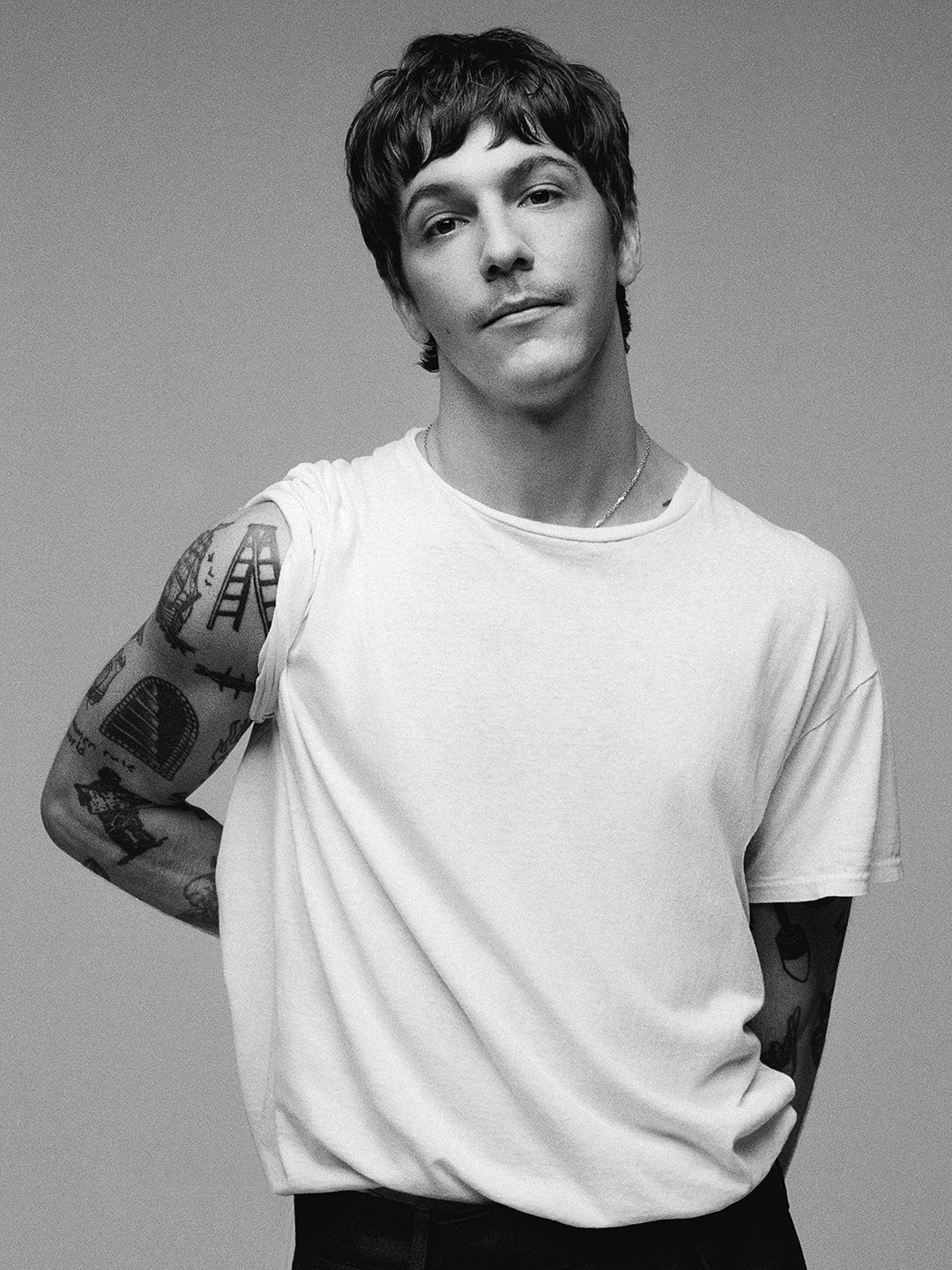 Role Model for HERO Magazine Photographed by Fabien Kruszelnicki Makeup by Zaheer Sukhnandan