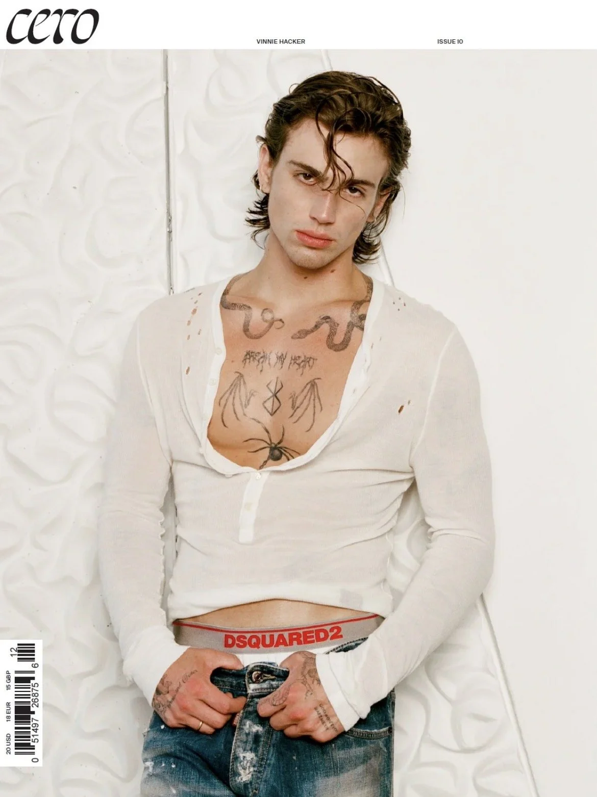 VINNIE HACKER x CERO MAGAZINE