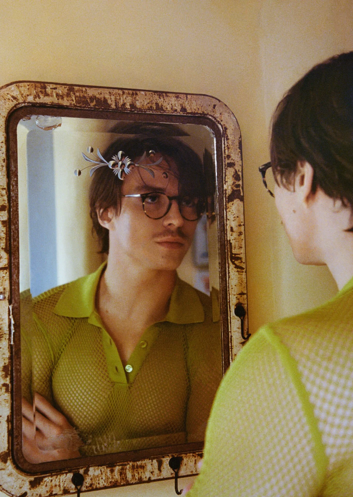 Nicholas Alexander Chavez for HERO Magazine Photographed by Fabien Kruszelnicki Makeup by Zaheer Sukhnandan